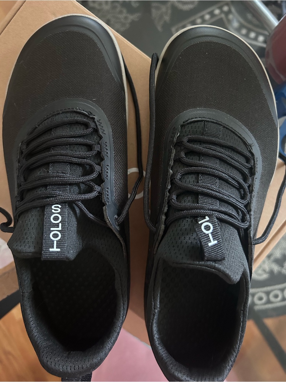 Black Women's Athletic Sneakers - Lightweight Comfort